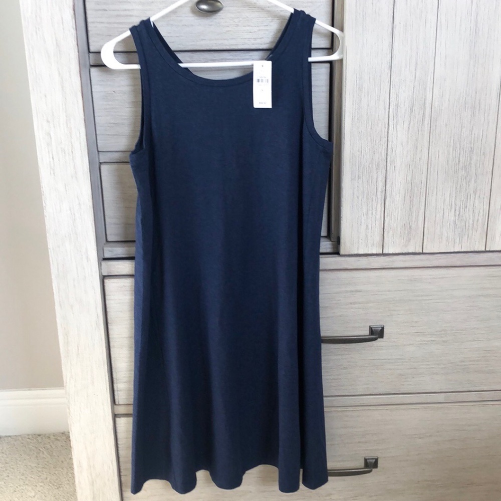 NWT Loft Blue Sun Dress